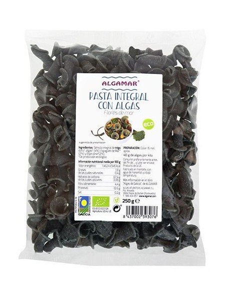Pasta Integral con Algas - Flores de Mar