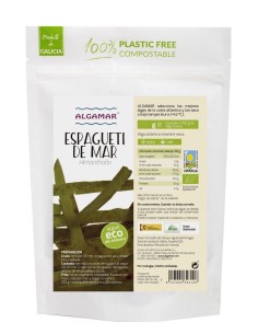 Alga Espagueti de Mar 100 g Algamar – Natural y Saludable 2