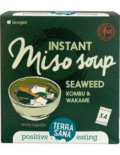 Sopa de Miso Instantánea 4X10 Sobres Terrasana 40 g 2