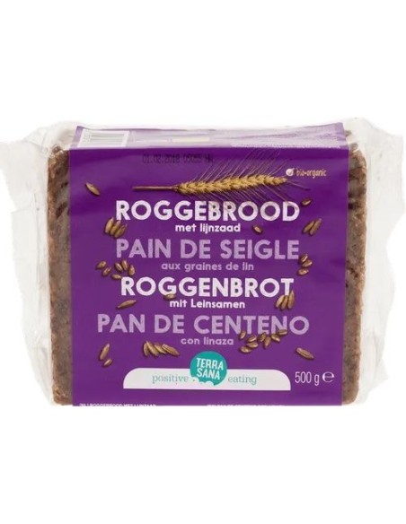 Pan Integral de Centeno con Lino