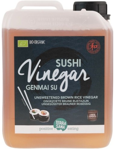 Genmai Su Vinagre Para Sushi (No Edulcorado) 2.5 L de Terras