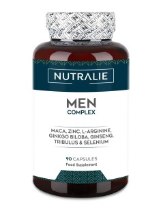 Men Complex Maca+L-Arginina+Zinc 90 cápsulas Nutralie eficaz 2