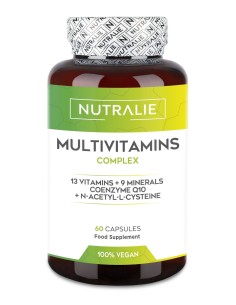 Multivitaminas Complex 60 Cápsulas  Nutralie 2