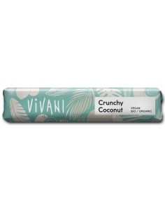 Chocolatina Crunchy Coconut Vivani  Sabor Natural y Crujiente 2