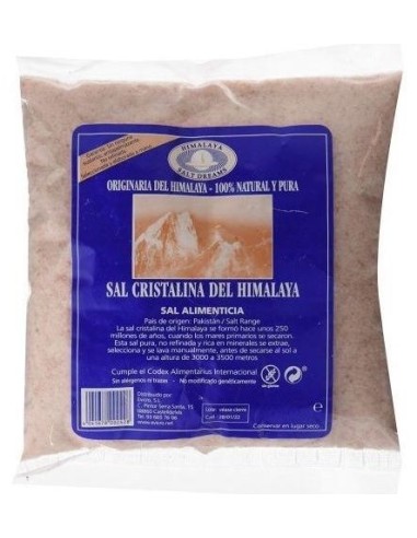 Sal Cristalina del Himalaya Molida Rosa
