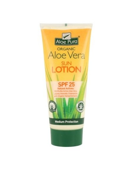 Protector Solar de Aloe Vera SPF25