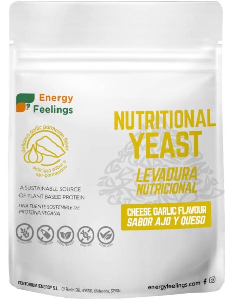 Levadura Nutricional Sabor Ajo y Queso