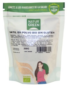 Harina de Datil bio 200 gr de Naturgreen 2