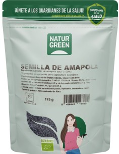 Semilla De Amapola Bio 175 Gr de Naturgreen 2