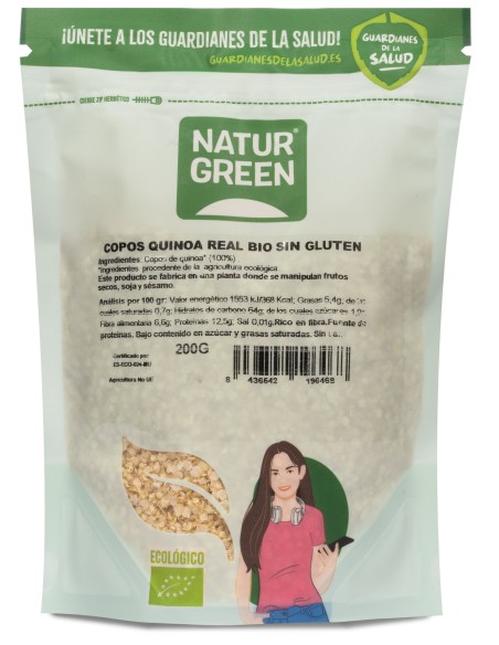 Copos de Quinoa Real Bio