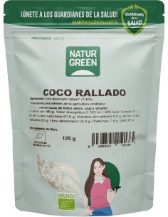 Coco Rallado Bio 125 Gr de Naturgreen 2