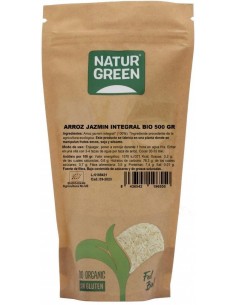 Arroz Jazmin Integral Bio 500 Gramos de Naturgreen 2