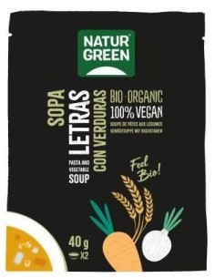 Naturgreen Sopa Letras Verduras 40 Gr de Naturgreen 2