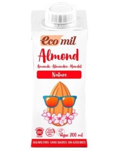 Ecomil Almond Nature Bio 200 ml 2
