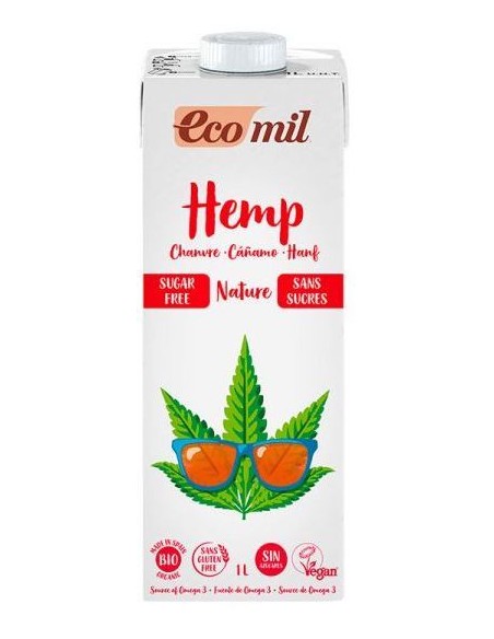 Ecomil Hemp Nature (Sin Azucar) Tetrabrik 1 l