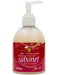 Sabonet Manos (Rosa Mosq.Y Tea Tree) Plantis 250Ml de Artesania 2