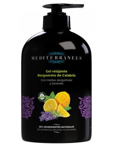 Mediterraneus Gel Relajante Bergamota De Calabria 500 Ml. de Mundonatural