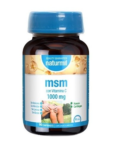 Msm + Vitamina C 1000 Mg  90 Comprimidos De Dietmed
