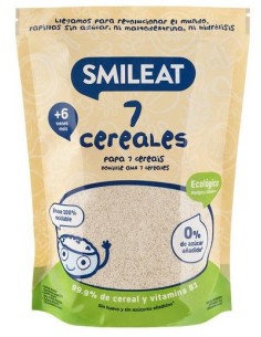 Papilla De 7 Cereales 200 G Eco De Smileat 2