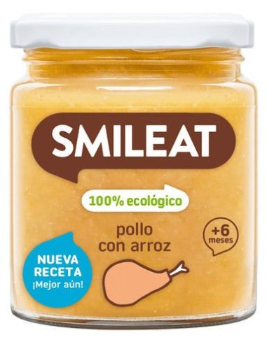 Tarrito De Pollo Con Arroz 230 G Eco de Smileat