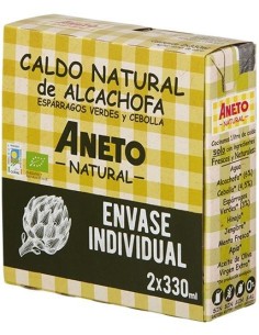 Caldo De Alcachofa Esparragos-Cebolla 2Udx330M Eco Aneto 2