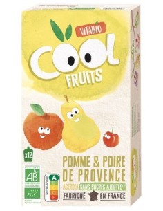Vitabio - Cool Fruits Manzana Pera 12 x 90 g 2