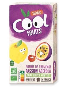 Vitabio - Cool Fruits Manzana Fruta de la pasion12 x 90 g 2