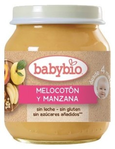 Potito Bio Melocotón y Manzana 130g para Bebés 4 Meses 2