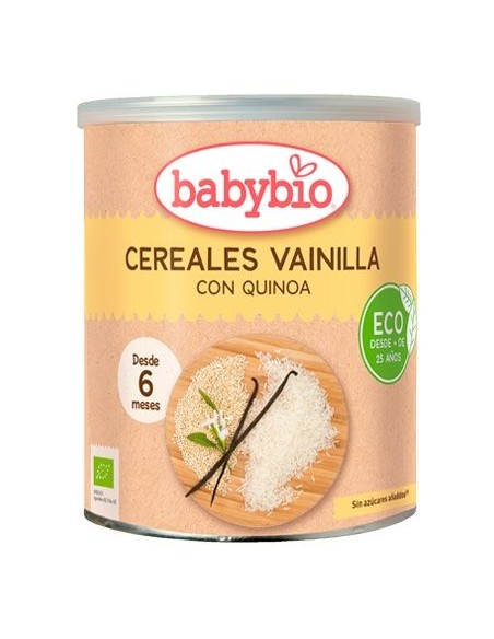 Cereales Vainilla & Quinoa PAPILLA 220g de Baby Bio