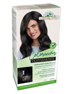 Tinte Permanente Negro (1) 140 ml de Corpore Sano 2