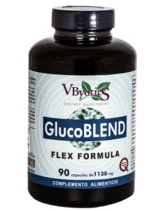 GlucoBLEND Flex Fórmula 90 Cápsulas Vbyotics 2