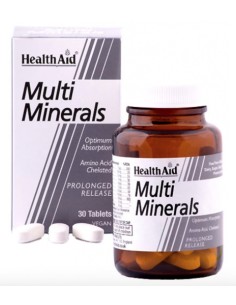 Multiminerales 30 Comprimidos Health Aid de Health Aid 2