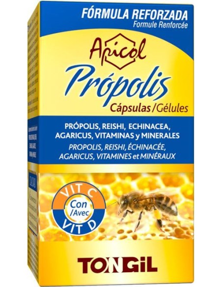 Apicol Propolis 40Cap. de Tongil