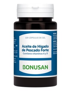Aceite De Higado De Pescado Forte 120Perlas. de Bonusan 2
