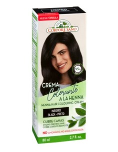 Crema Colorante Negro Corpore Sano 80 ml  Color Intenso 2