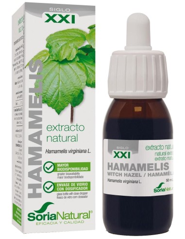 Ext. Hamamelis Xxi 50Ml. S/Al de Soria Natural