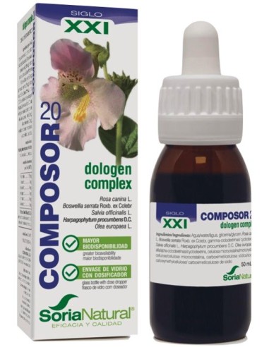 Composor 20 Dologen Complex Xxi 50Ml. de Soria Natural