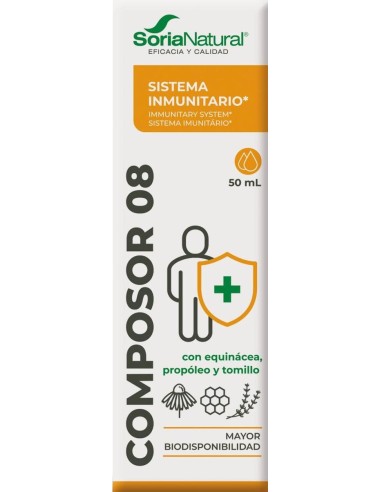 Composor 8 Echina Complex Xxi 50Ml. de Soria Natural