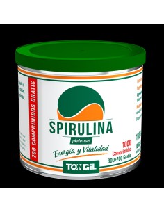 Spirulina 800+200 Comprimidos de Tongil 2