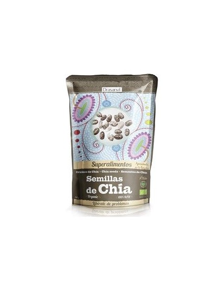 Semillas Chia Bio 250G Doypack Superalimentos Drasanvi