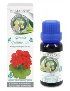 Aceite Esencial Alimentario De Geranio   Estuche Con Botella - 15 Ml Marnys 2