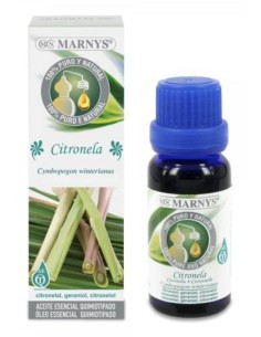 Aceite Esencial Alimentario De Citronella    Estuche Con Botella - 15 Ml Marnys 2