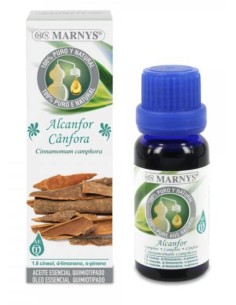 Aceite Esencial Alimentario De Alcanfor   Estuche Con Botella - 15 Ml Marnys 2
