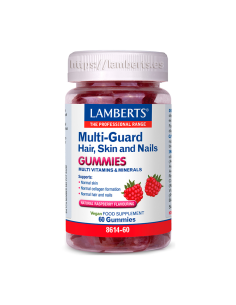 Multi-Guard Hair, Skin & Nail Gummies 60 unidades Lamberts