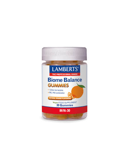 Pacote de 5 Unidades Biome Balance (Gomas) 30 Gomas de Lamberts