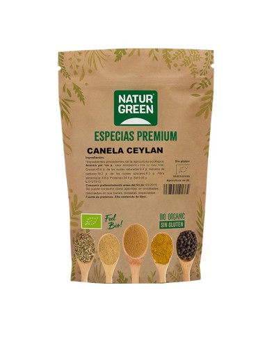 Especia Canela Ceylan Bio 100 G