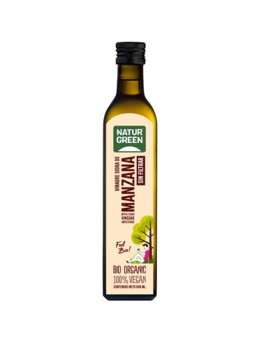 Vinagre de Sidra de Manzana sin Filtrar Bio 500 Ml