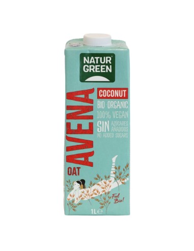 Bebida Avena Coco Litro.