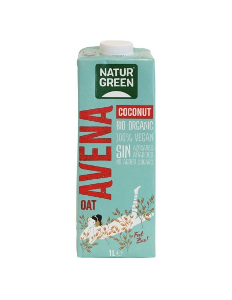 Bebida Avena Coco Litro.