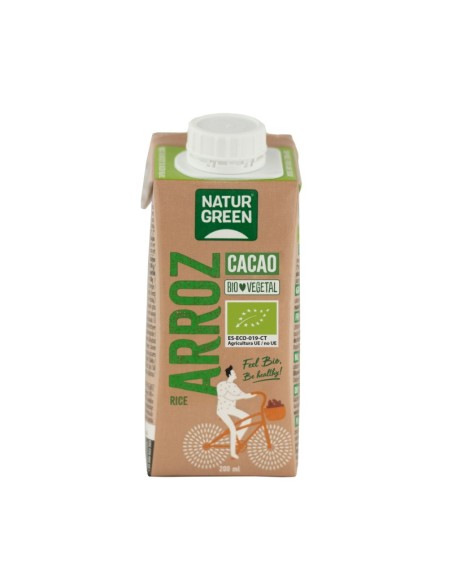 Bebida de Arroz con Cacao Bio